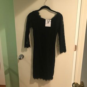 Black DVF Zarita Dress New with Tags Size 0